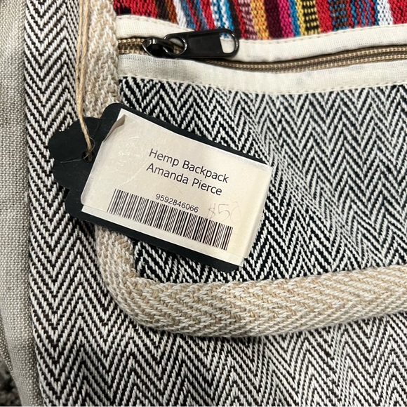 Hemp- Cotton backpack. - Picture 4 of 9